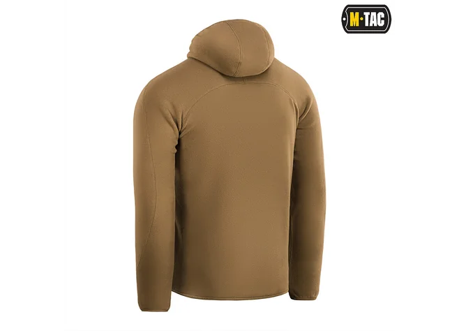 Кофта M-Tac Lite Microfleece Hoodie Coyote Brown Фото 2